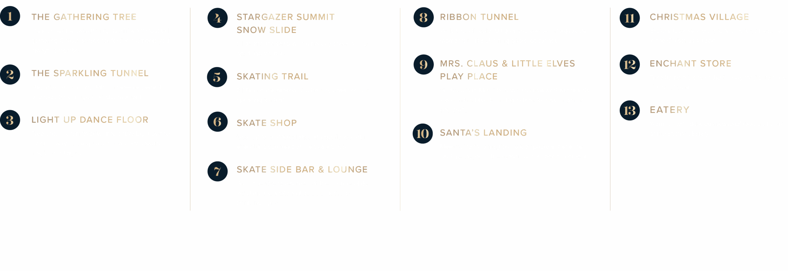 Enchant Los Angeles - Map - Best Holiday Events